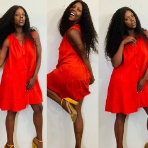 Max Studio Dress (Blue or Orange)